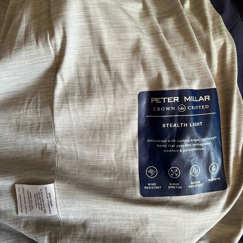 Peter Millar Stealth Light Stretch Jacket Medium - image 7